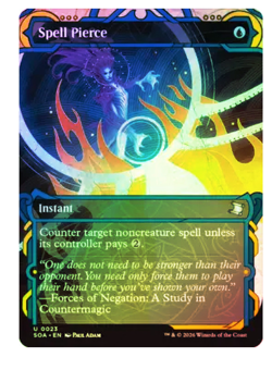Spell Pierce - Foil Secrets of Strixhaven MTG - Image 1