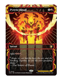 Pyretic Ritual Secrets of Strixhaven MTG - Image 1
