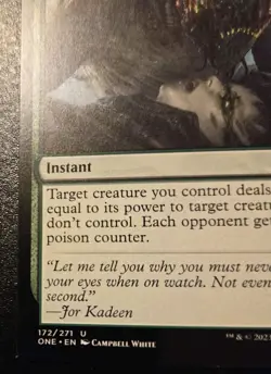 Infectious Bite 172/271 Uncommon Phyrexia: All Will Be One Magic: The Gathering - Image 4