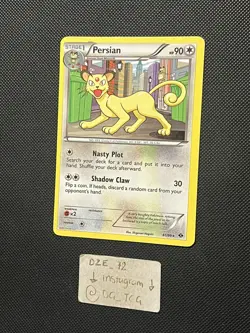 Pokemon B&W Next Destinies - Persian - 81/99 - Non Holo Rare - NM/VLP - Image 4