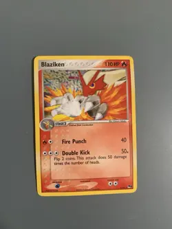 Blaziken 1/17 - Pokemon TCG Pop Series 1 Holo Rare 2006 LP/MP Condition - Image 1