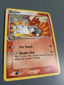 Blaziken 1/17 - Pokemon TCG Pop Series 1 Holo Rare 2006 LP/MP Condition - Image 4