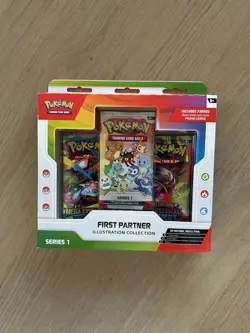Pokemon First partner Illustration collection Series 1 -Sealed Packs - Image 1