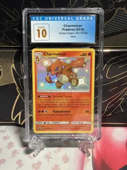 Pokemon Hidden Fates CGC 10 Pristine Charmeleon SV7/SV94 Shiny Vault - Image 1