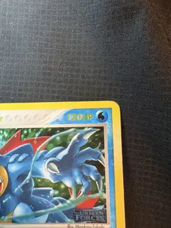 Pokemon TCG Feraligatr 4/115 Unseen Forces 2005 English Reverse Holo - Image 3