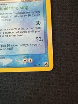 Pokemon TCG Feraligatr 4/115 Unseen Forces 2005 English Reverse Holo - Image 4