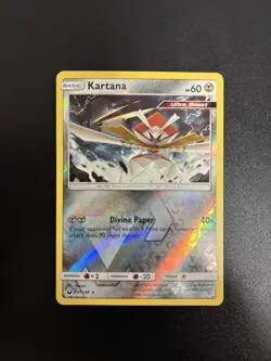 Pokemon TCG Kartana 101/168 Reverse Holo - Celestial Storm - NM - Image 1