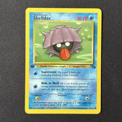 Shellder 54/62 1st Edition Fossil Pokemon Card - Image 2