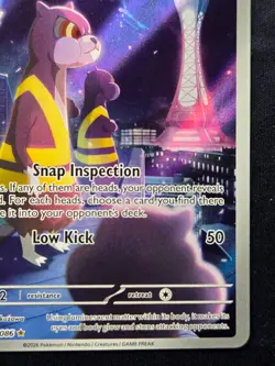 Watchdog 97/86 Holo Chaos Rising Illustration Rare Pokemon Card NM - Image 5