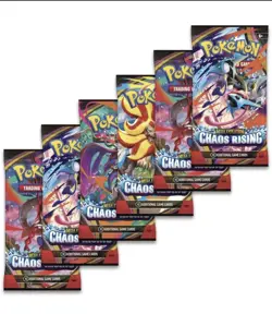 Pokemon TCG Mega Evolution Chaos Rising Booster Bundle (6 Packs) - NEW - SEALED - Image 3