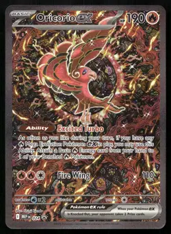 POKEMON ORICORIO EX ME: MEGA EVOLUTION PROMO 024 HOLO P NM/M - Image 1