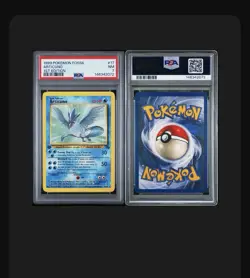 Pokemon 1999 Fossil ARTICUNO 1st Edition #17 PSA 7 RARE NEW CERT - Image 3