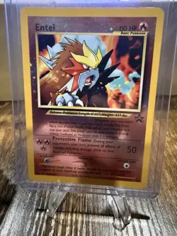 Pokemon TCG Entei Wizards Black Star Promos 34 Holo Promo Promo - Image 1