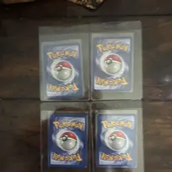 Pokemon TCG Team Rocket 1st Edition Lot 4: Dark Arbok/Blastoise/Flareon/Hypno - Image 2