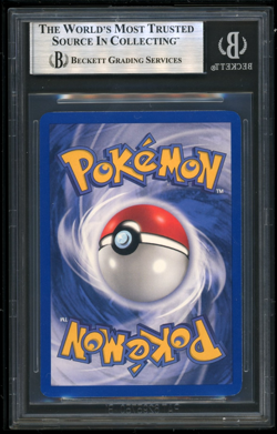2000 Pokemon Team Rocket 1st Edition #5 Dark Dragonite Holo R BGS 9 *SWIRL* - Image 2