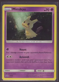 Pokemon TCG - Mimikyu Holo - Sun & Moon SM29 Black Star Promo Holo Foil - Image 1