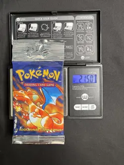 1999 Base Set Pokemon long crimp packs, Full art set, (Factory Sealed) 3 pack - Image 4