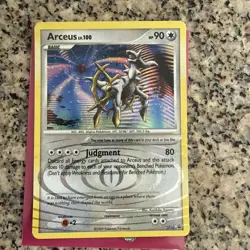 Pokemon Arceus LV.100 Holo DP50 - Pokemon TCG Diamond and Pearl Promo- LP - Image 1