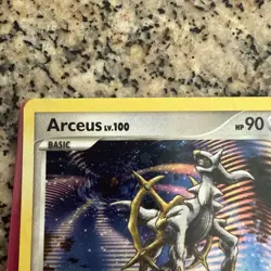 Pokemon Arceus LV.100 Holo DP50 - Pokemon TCG Diamond and Pearl Promo- LP - Image 2