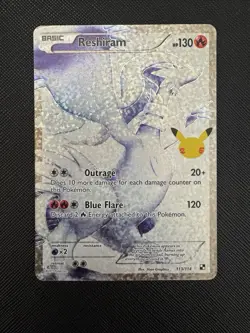 Reshiram 113/114 Celebrations Classic Collection Pokemon - Image 2