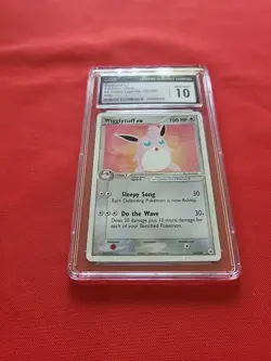 GEM MINT Pokemon: Wigglytuff ex EX Hidden Legends 101 Ultra Rare - CGC 10 SWIRL - Image 3