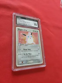 GEM MINT Pokemon: Wigglytuff ex EX Hidden Legends 101 Ultra Rare - CGC 10 SWIRL - Image 5