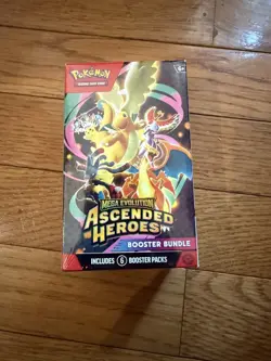 Pokemon TCG - Ascended Heroes Booster Bundle (6 packs) Factory Sealed US Seller! - Image 1