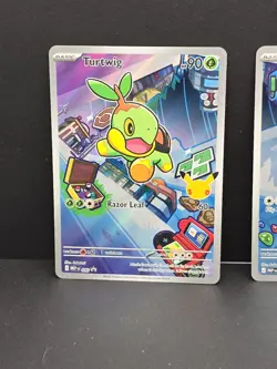Pokemon 1st Partner Illustration Collections Turtwig 040 Chimchar 041 Piplup 042 - Image 2