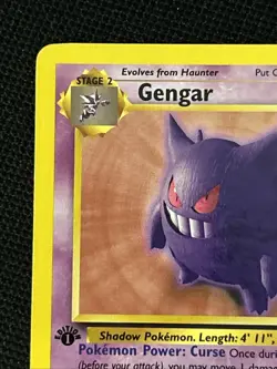 Pokemon Gengar 20/62 (1st Edition) Fossil - Image 3