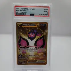 Pecharunt Ex - 095/064 Hyper Rare Gold Pokemon PSA 9 - Image 1