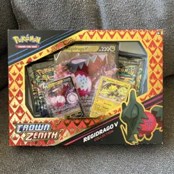 Pokemon TCG Crown Zenith Regidrago V Collection Box NEW SEALED 820650851834 - Image 1
