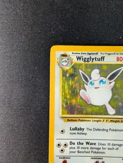 [MP] Pokemon TCG Wigglytuff Jungle Holo Misprint No Symbol 16/64 - Image 3
