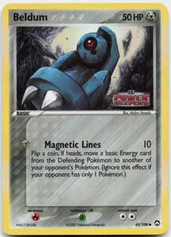Beldum 45/108 Common Power Keepers Pokemon Near Mint - Image 1