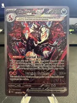 Pokemon TCG Charizard ex 234/091 SV: Paldean Fates, SIR, NM - Image 1