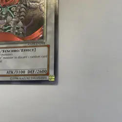XX-Saber Gottoms ANPR-EN044 Ancient Prophecy 1st Edition YUGIOH! TCG - Image 3
