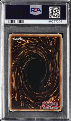 2007 YU-GI-OH! GLAS-GLADIATOR'S ASSAULT #EN039 EVIL HERO LIGHTNING GOLEM PSA 9 - Image 2