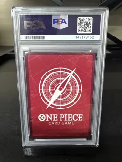 Shanks Leader OP09-001 Alt Art PSA 9-One Piece Emperors in the New World EN - Image 2