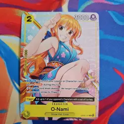 O-Nami OP06-101 Alt Art Welcome Pack Promo Near Mint English One Piece TCG - Image 1