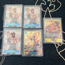 One Piece CCG Portgas.D.Ace OP13-119 Alternate Art - Image 1