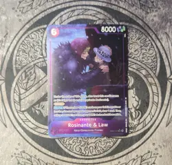 One Piece | Rosinante & Law | EB04-038 | Alt Art (SR) | NM - Image 1