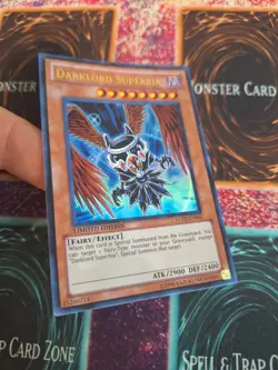 Yugioh Darklord Superbia LC02-EN005 Ultra Rare Limited Near Mint - Image 2