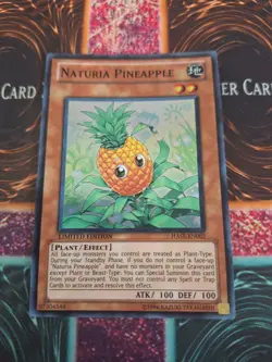 Yugioh Naturia Pineapple HASE-EN002 Super Rare Limited Near Mint - Image 1