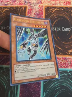 Yugioh Darklord Edeh Arae LC02-EN006 Ultra Rare Limited Near Mint - Image 2