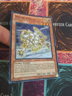 Yugioh Vylon Stella HA06-EN006 Super Rare 1st Edition Near Mint - Image 2