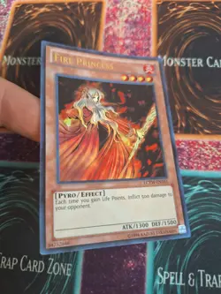 Yugioh Fire Princess LCYW-EN161 Ultra Rare Unlimited Near Mint - Image 2
