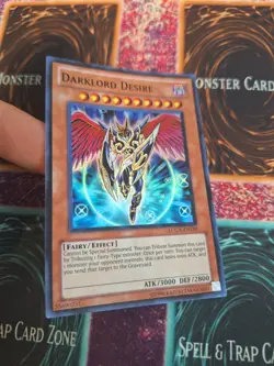 Yugioh Darklord Desire LCGX-EN210 Super Rare Unlimited Near Mint - Image 2