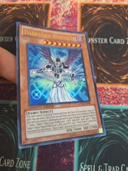 Yugioh Darklord Asmodeus LC02-EN004 Ultra Rare Limited Near Mint - Image 2