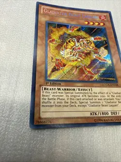 Gladiator Beast Laquari - LCGX-EN238 - Secret Rare - 1st Edition NM YuGiOh! - Image 2