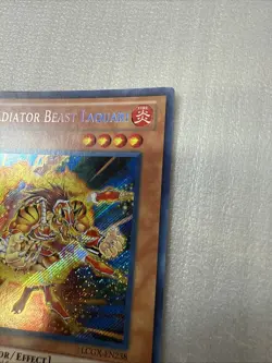 Gladiator Beast Laquari - LCGX-EN238 - Secret Rare - 1st Edition NM YuGiOh! - Image 4