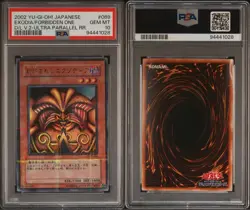 YuGiOh Exodia the Forbidden One PSA10 Parallel Rare DL2 089 Only 19 Made - Image 5